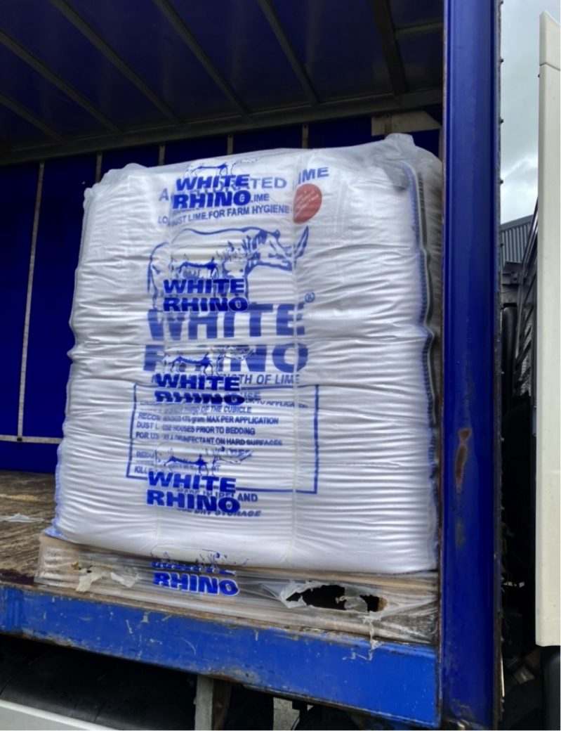 Cubical Bedding Lime