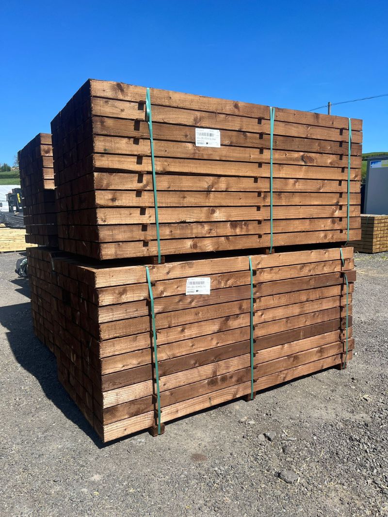 Railway Sleepers 2.4m |  Brown