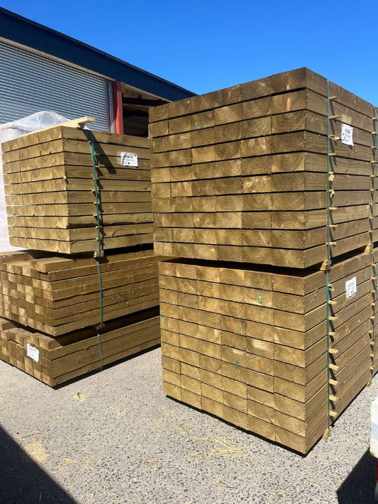 Railway Sleepers 2.4m |  Green