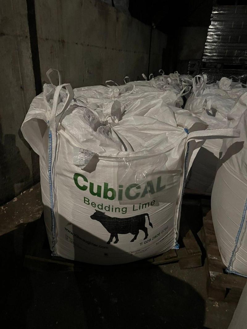 Cubicle Bedding Lime | 1 Tonne Bag