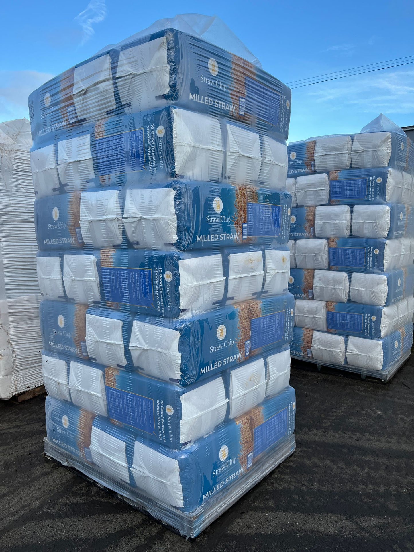 Straw Chip | Pallet | 49 Bales