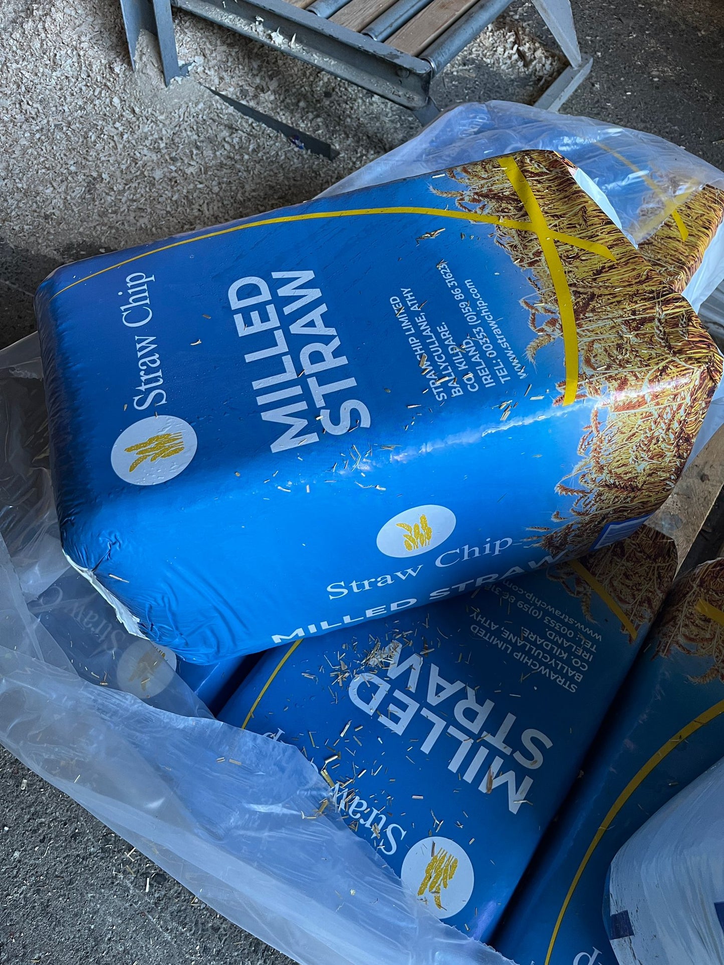 Straw Chip | Pallet | 49 Bales