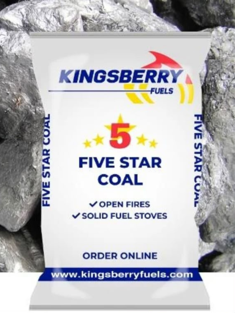 Kingsberry Five Star Coal 25kg Bag