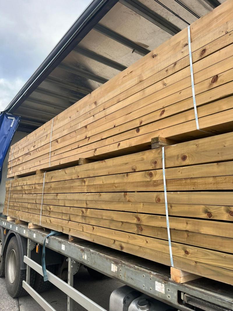 9x3x5.4m Lengths (treated)