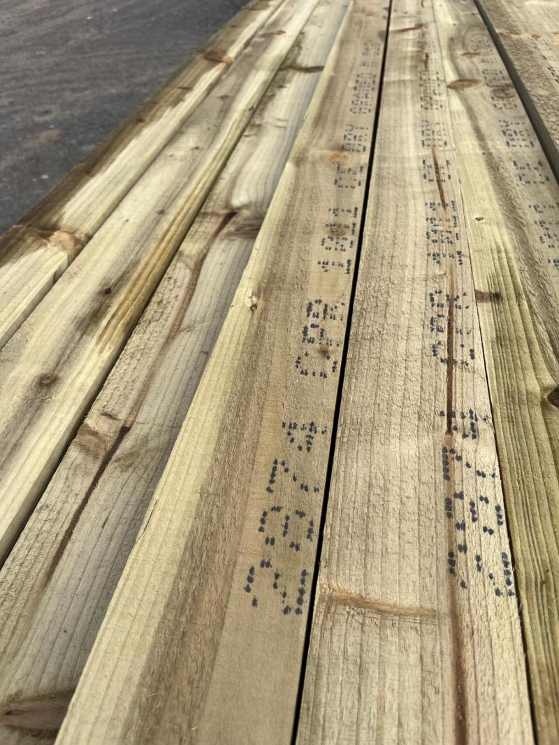 4x1.5x4.8m Lengths (treated)
