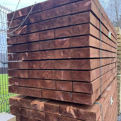 Brown 2.4m Railway Sleeper 